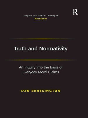 cover image of Truth and Normativity